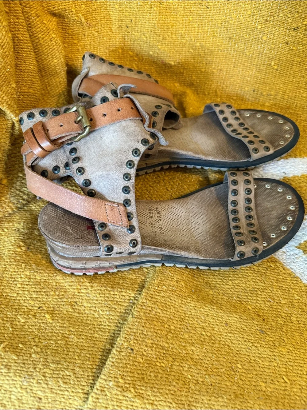 A.S.98 edgy leather